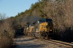 CSXT 470 Leads M426 at Morse Rd. 